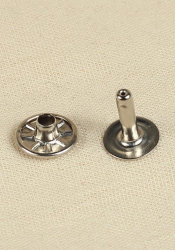 Remache hueco Ø6,8 x 8,5 mm de hierro/níquel