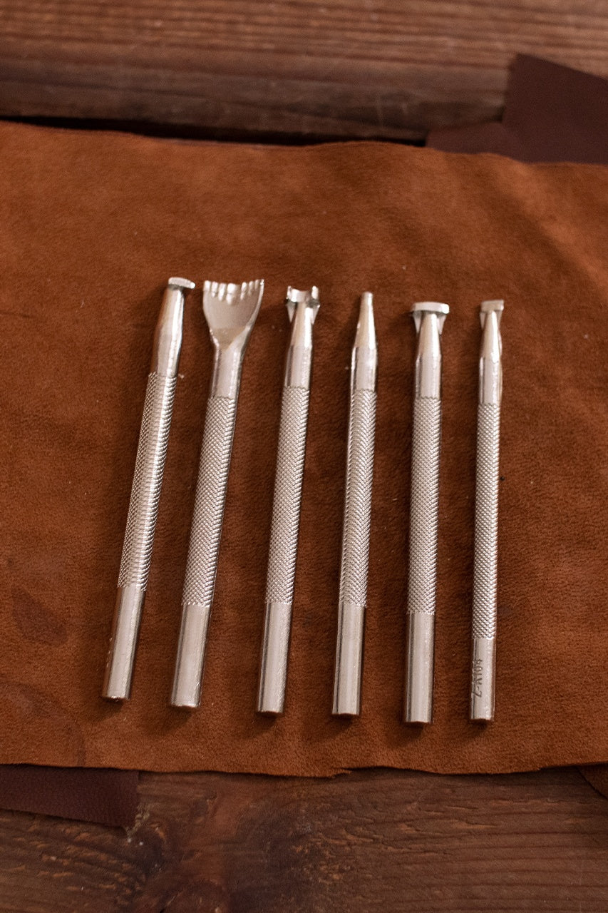 Juego de herramientas de relieve (sin cuchilla giratoria), 6 piezas