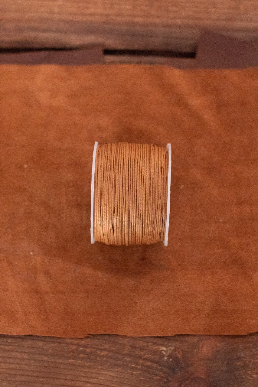 Hilo de talabartero (0,7-0,9 mm), 100 m Marrón Silla