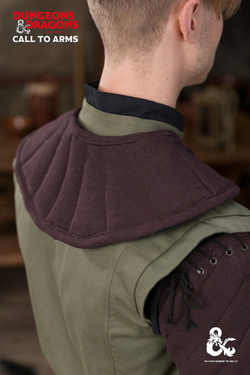 Collar de guardabosques de Dungeons & Dragons marrón/negro