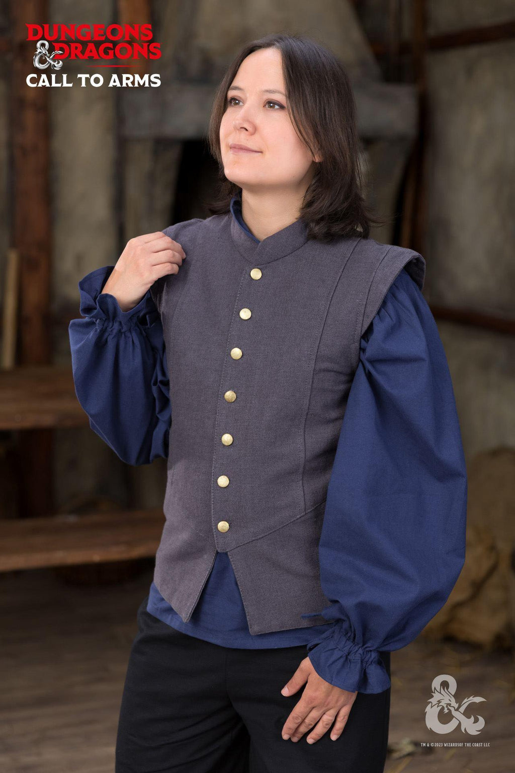 Dungeons & Dragons Bard Blue / Grey Set