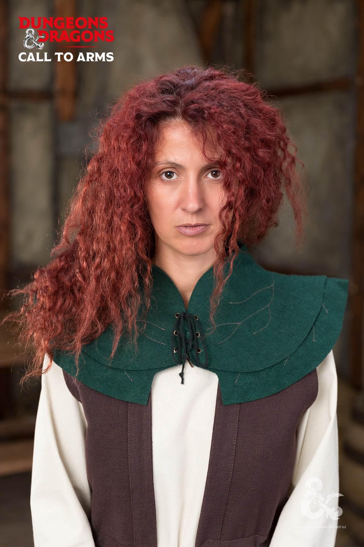 Dungeons & Dragons Druid Pelerine Verde