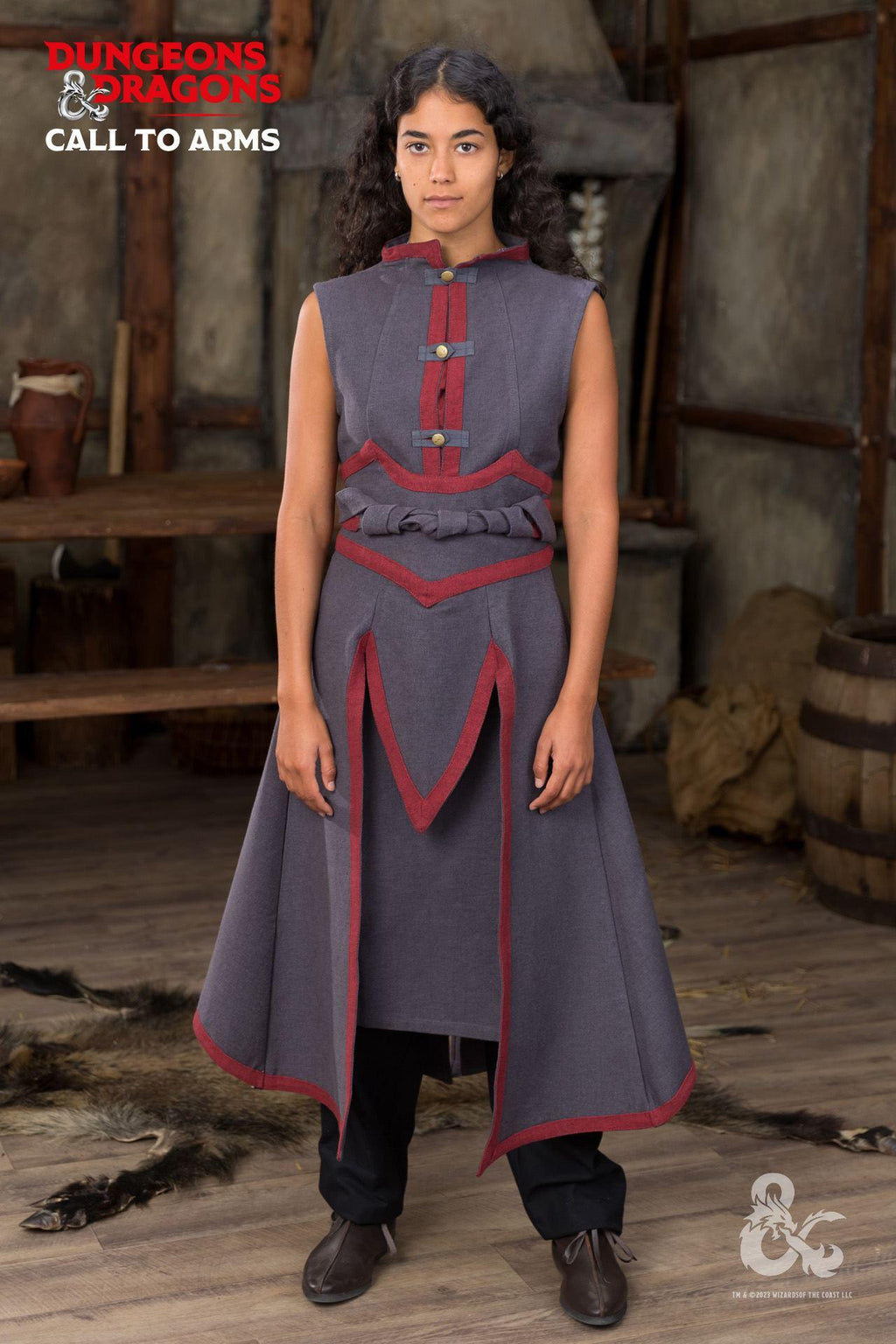 Dungeons & Dragons Hechicero Gray/Red Set