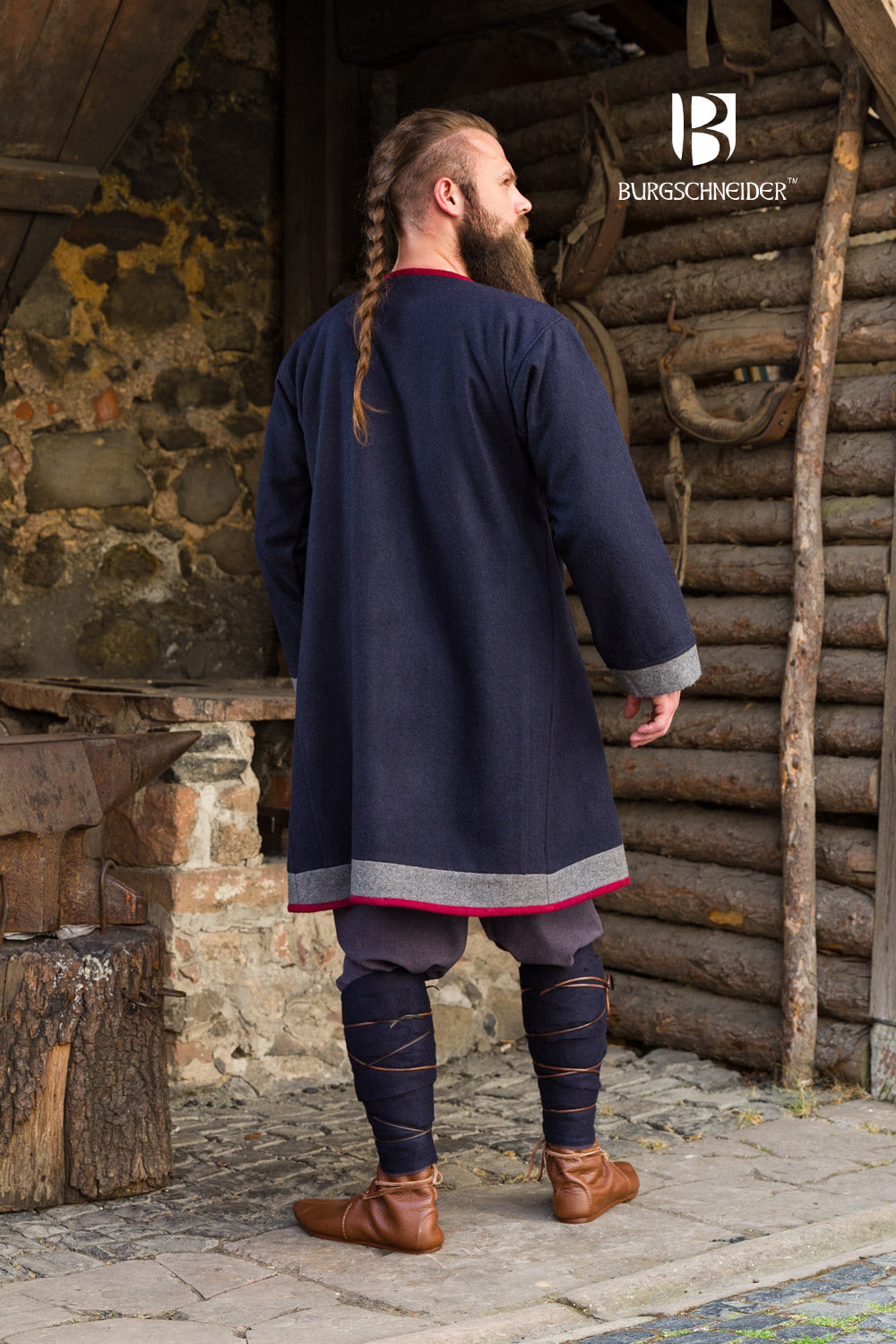 Rus Abrigo Kosma Azul/Gris Oscuro/Rojo