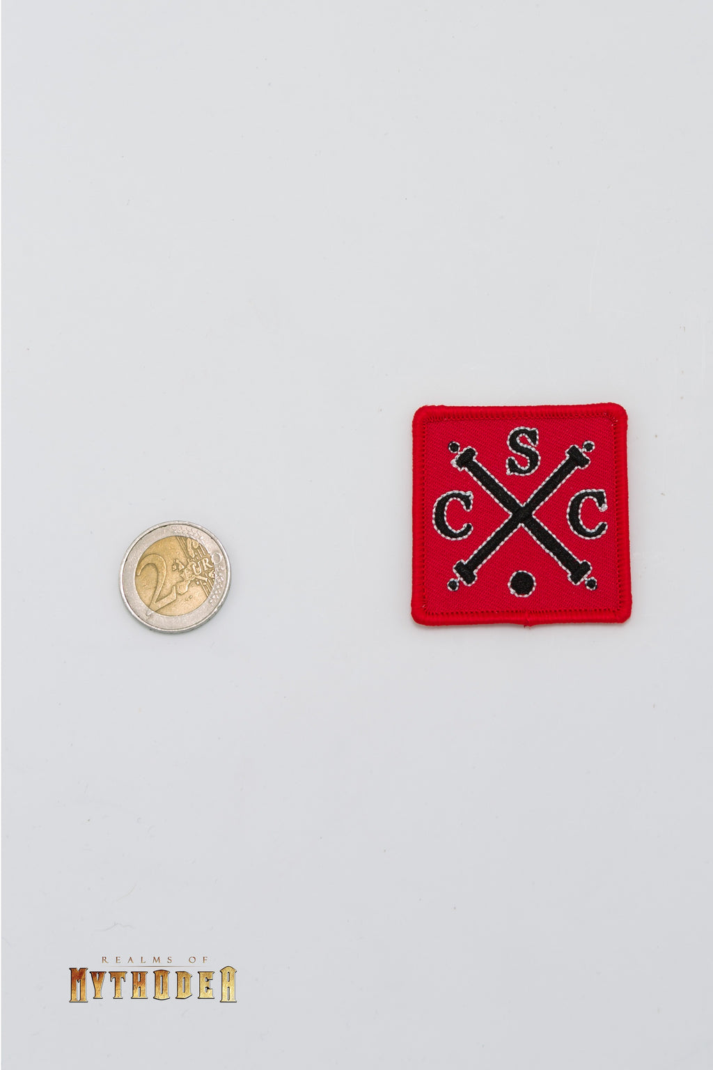 Mythodea Crimson Company Bügelpatch