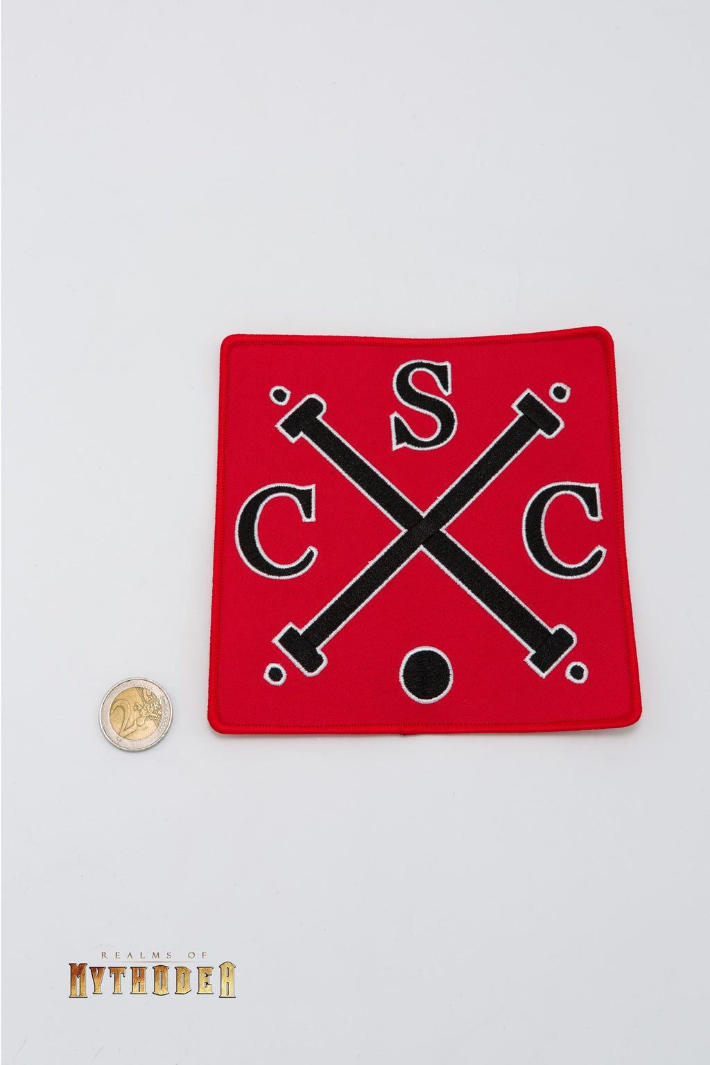 Mythodea Crimson Company Bügelpatch
