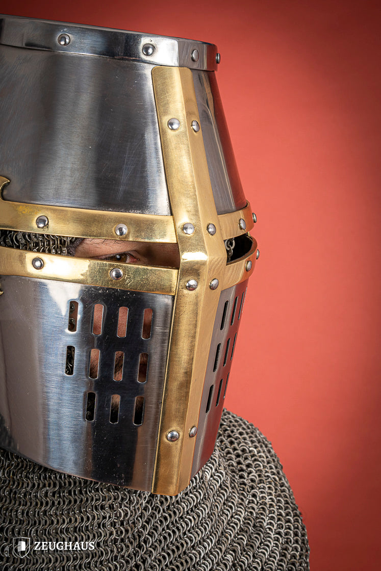 Casco de Cruzado Grande 1,6 mm con latón