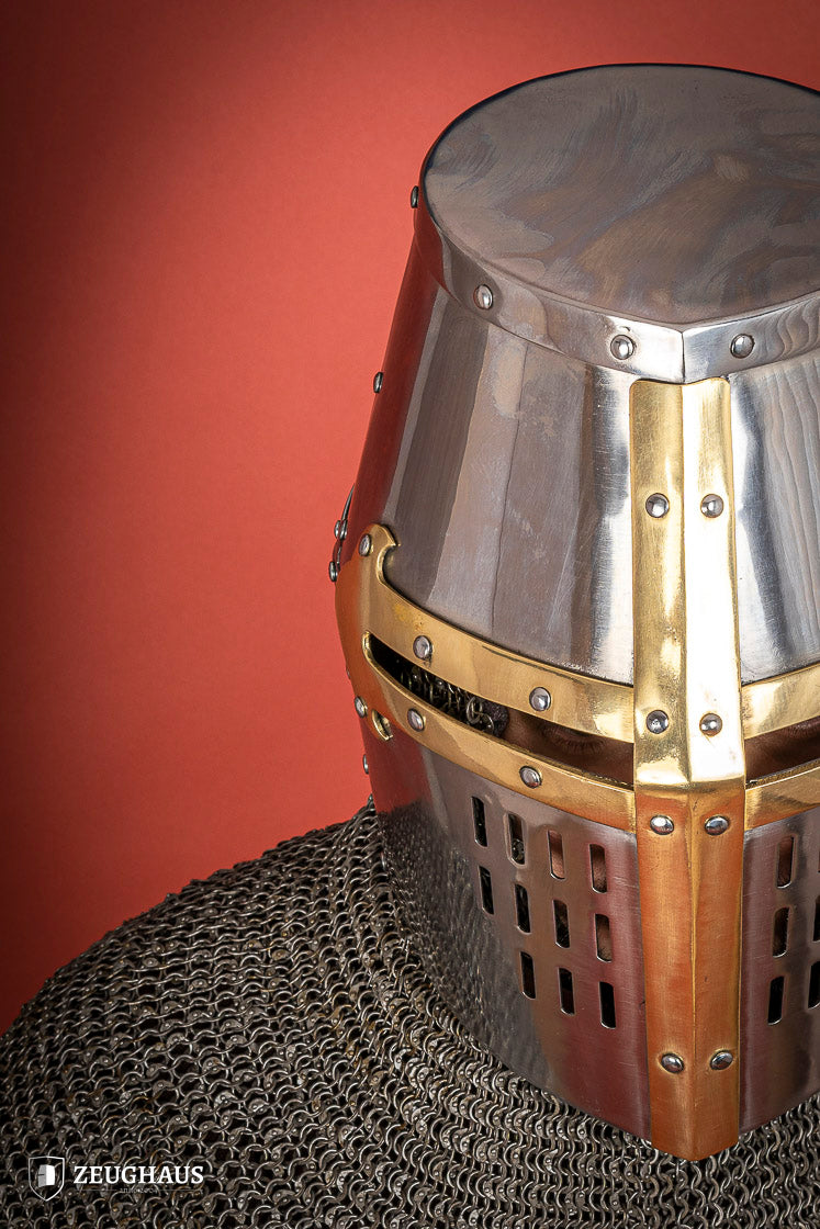 Casco de Cruzado Grande 1,6 mm con latón