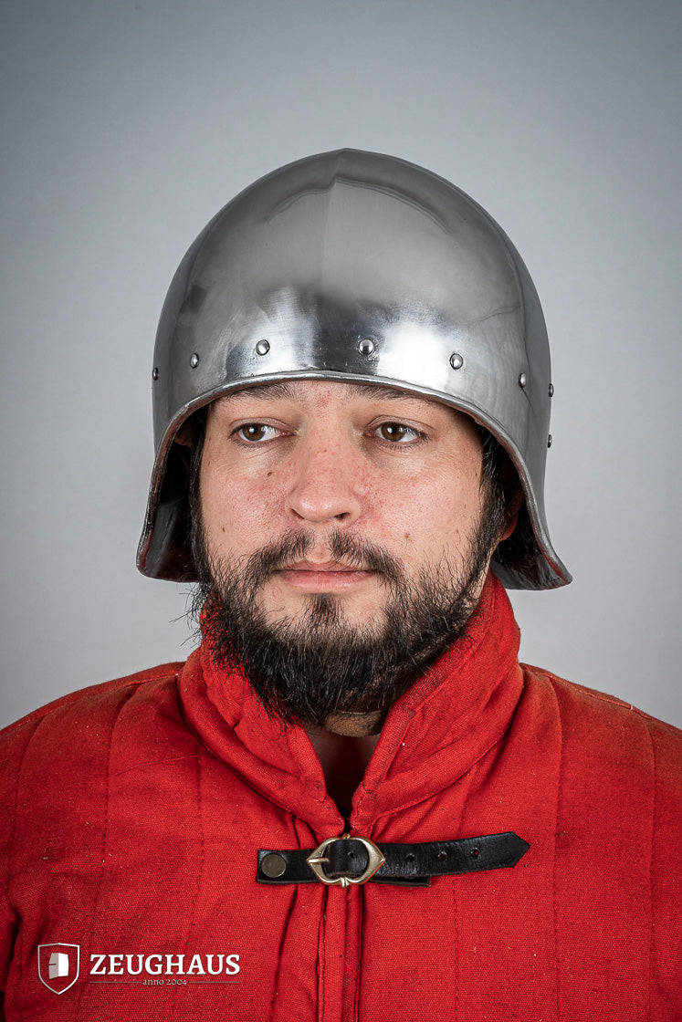 Casco Sallet Abierto 1,6mm Pulido