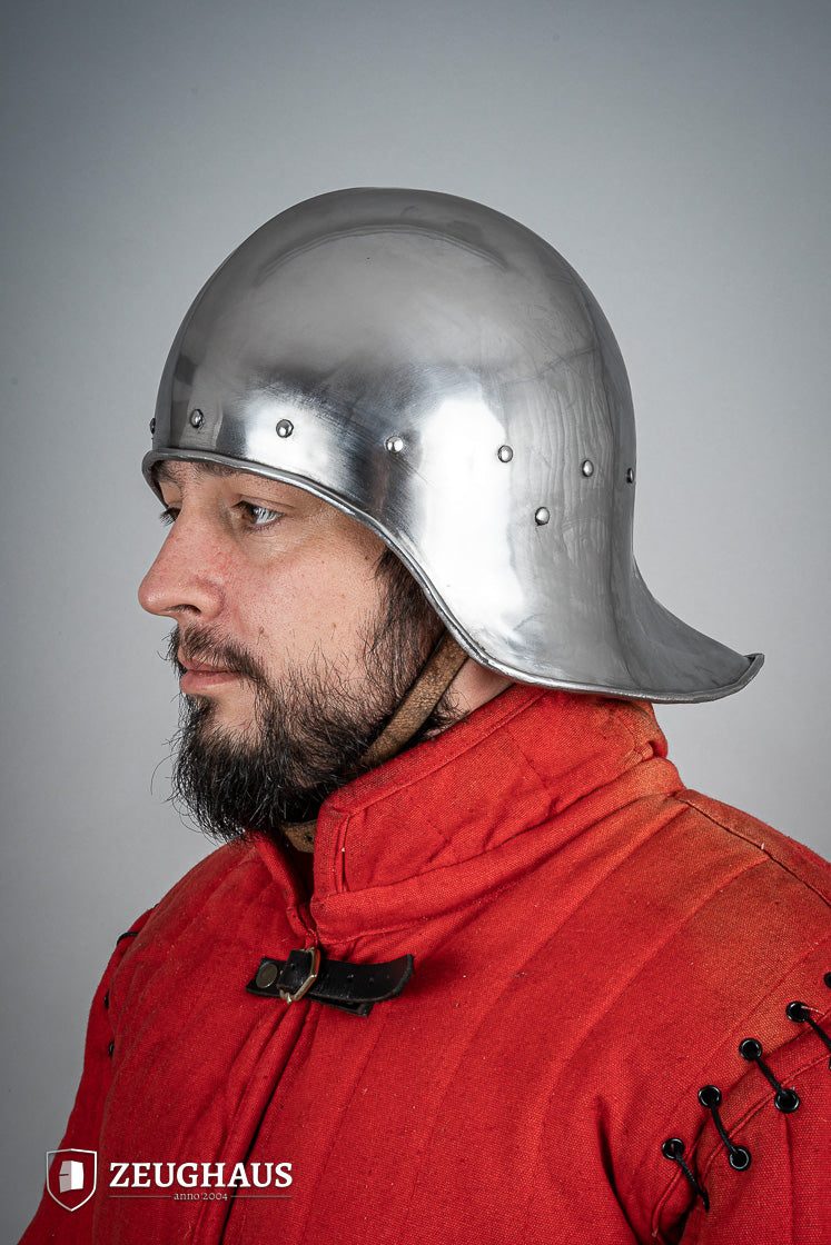 Casco Sallet Abierto 1,6mm Pulido