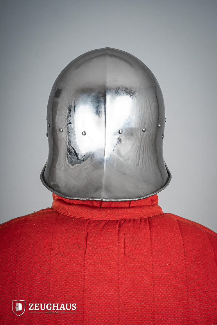 Casco Sallet Abierto 1,6mm Pulido