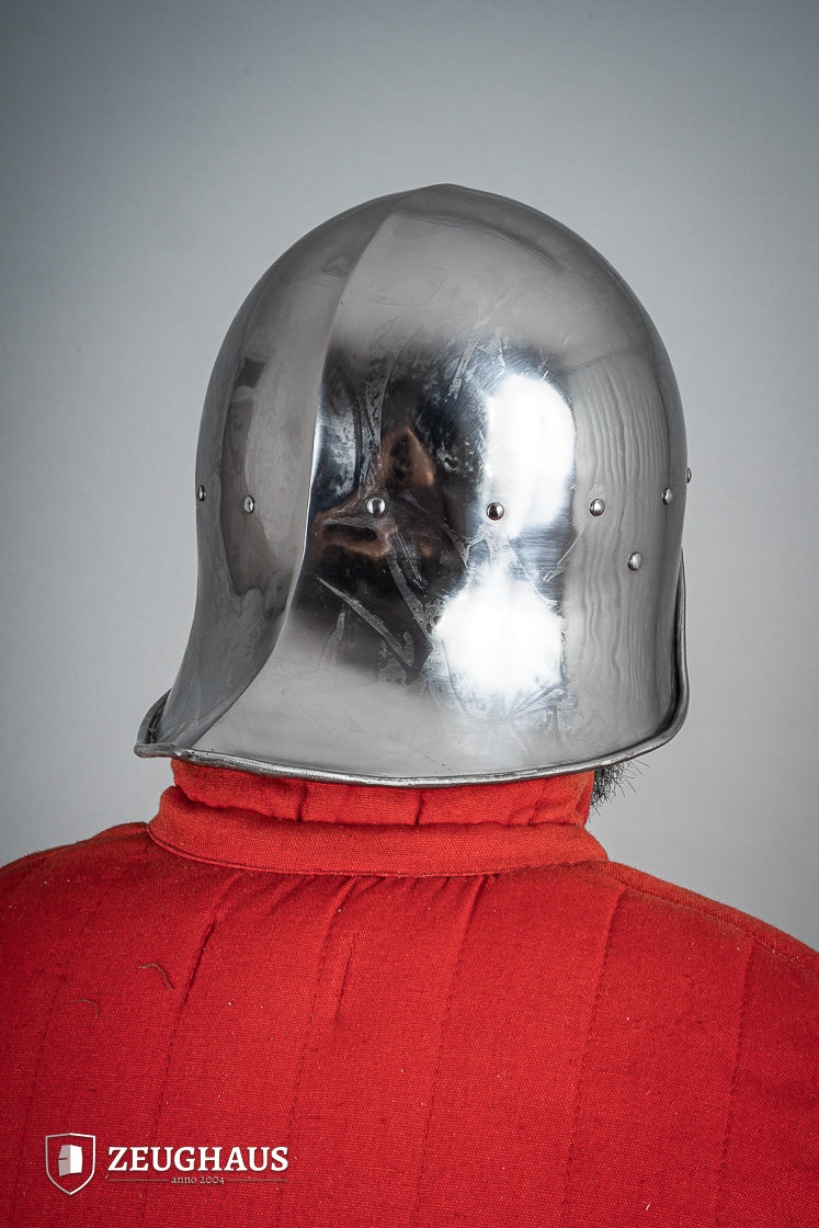 Casco Sallet Abierto 1,6mm Pulido