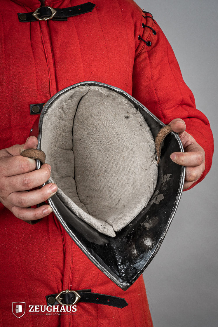 Casco Sallet Abierto 1,6mm Pulido