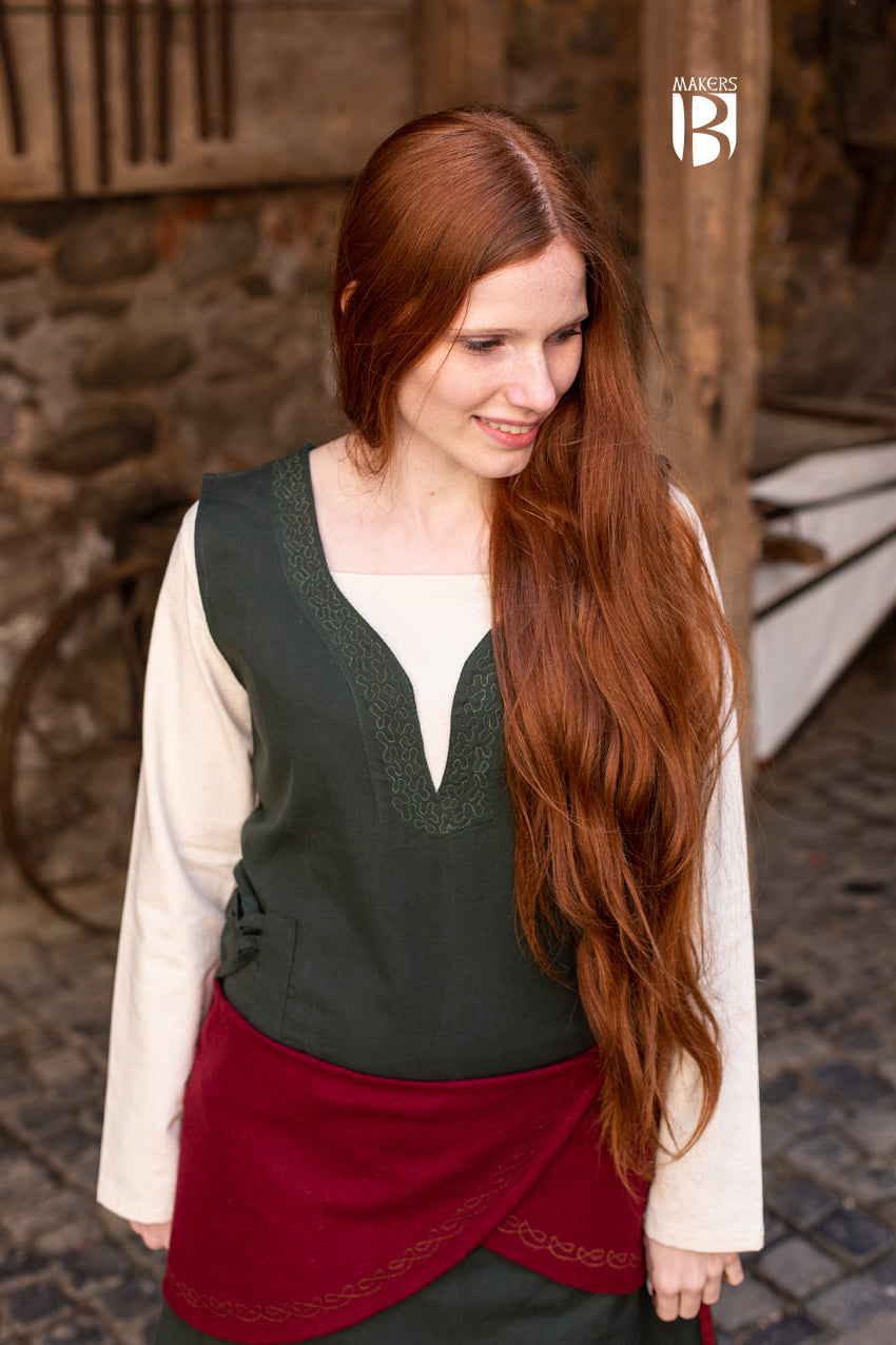 Ceinture en laine Ketra rouge
