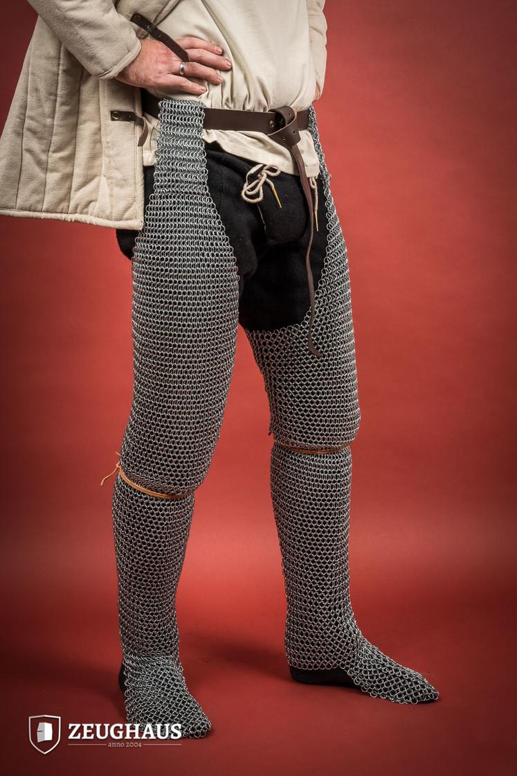 Chainmail Chausses Roundring 10mm Galvanizado